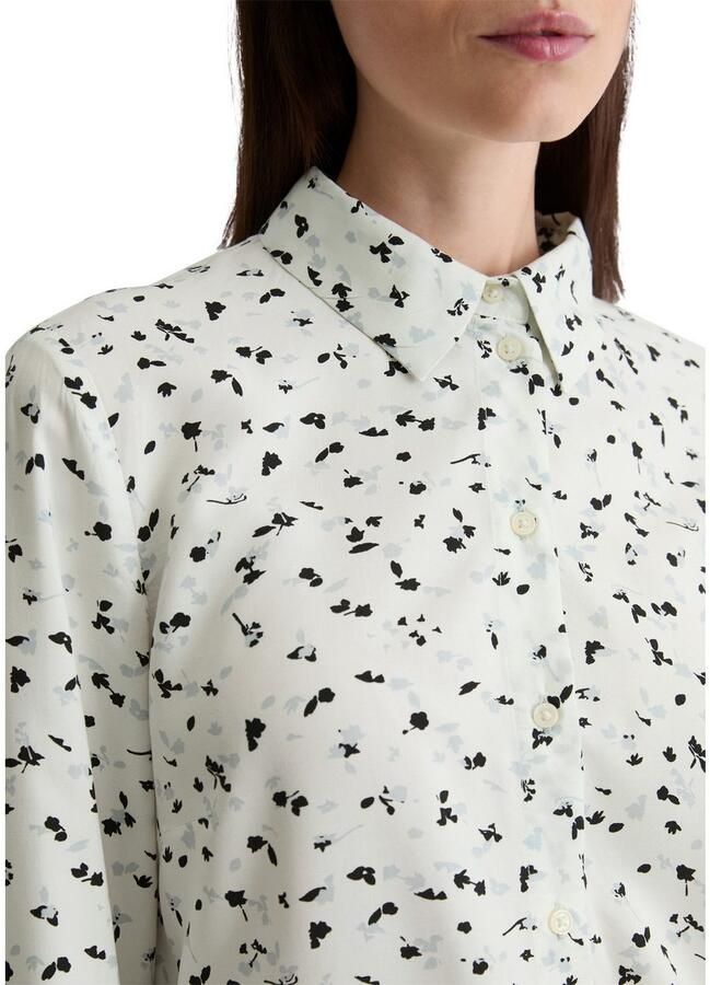 Marc O'Polo Gedessineerde blouse Kentkraag regular fit - Foto 2