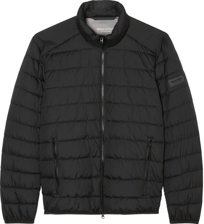 Marc O'Polo Gewatteerd jack met labelpatch