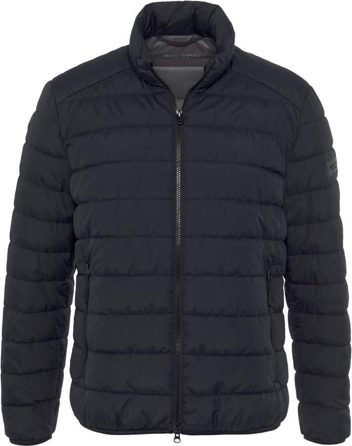 Marc O'Polo Gewatteerd jack met labelpatch