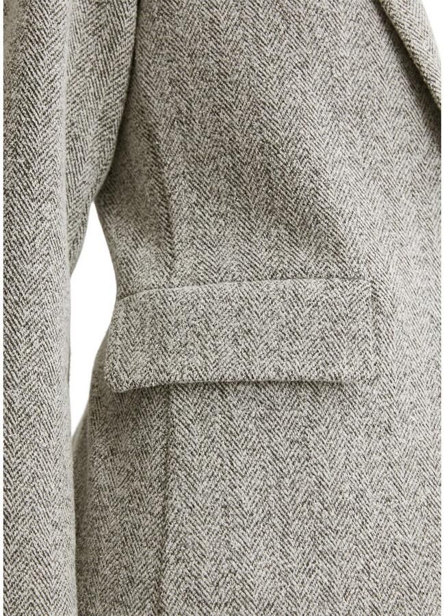 Marc O'Polo Regular fit jersey blazer met visgraatmotief - Foto 2