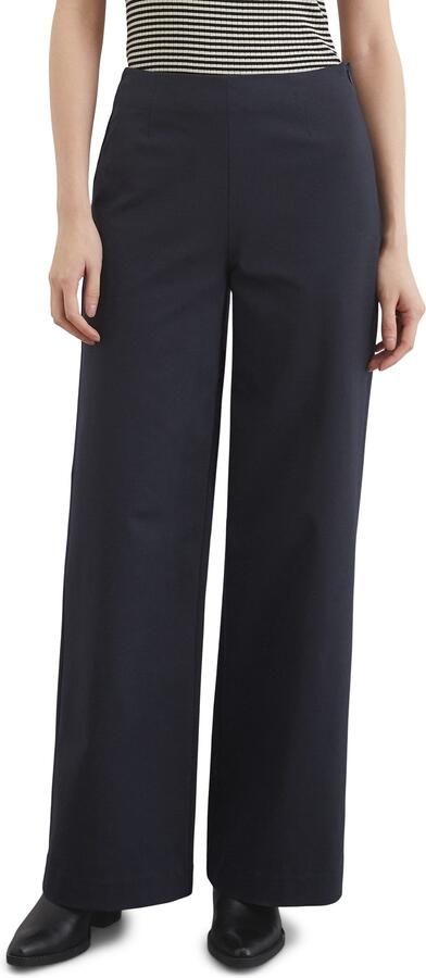 Marc O'Polo Regular fit ruime broek van katoenmix - Foto 4