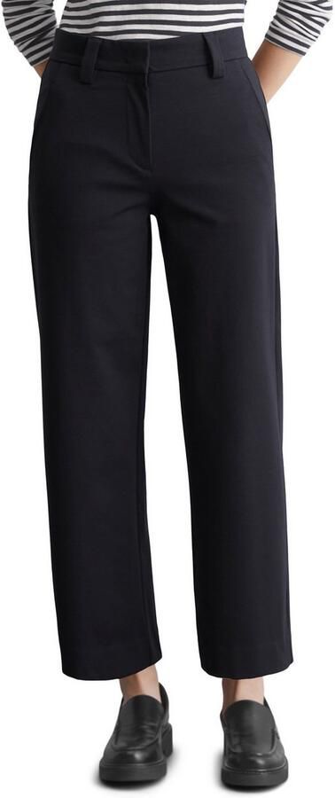 Marc O'Polo Jerseybroek Licht verkorte vorm wijde pijp - Foto 3