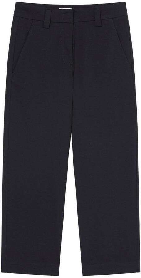 Marc O'Polo Jerseybroek Licht verkorte vorm wijde pijp - Foto 2