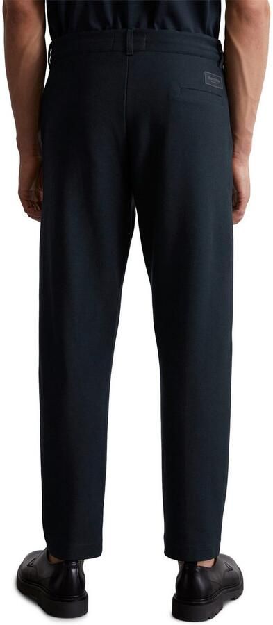 Marc O'Polo Jerseybroek vaste persplooi aan de voorkant interne tunnel met trekkoord - Foto 3