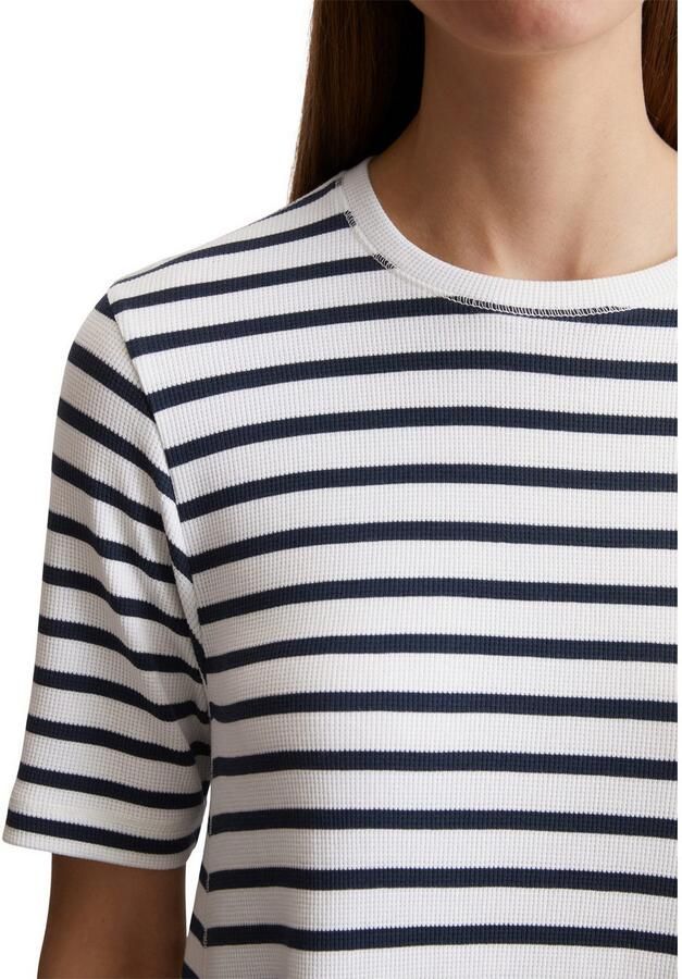 Marc O'Polo Jerseyjurk gestreept met structuur zonder sluiting