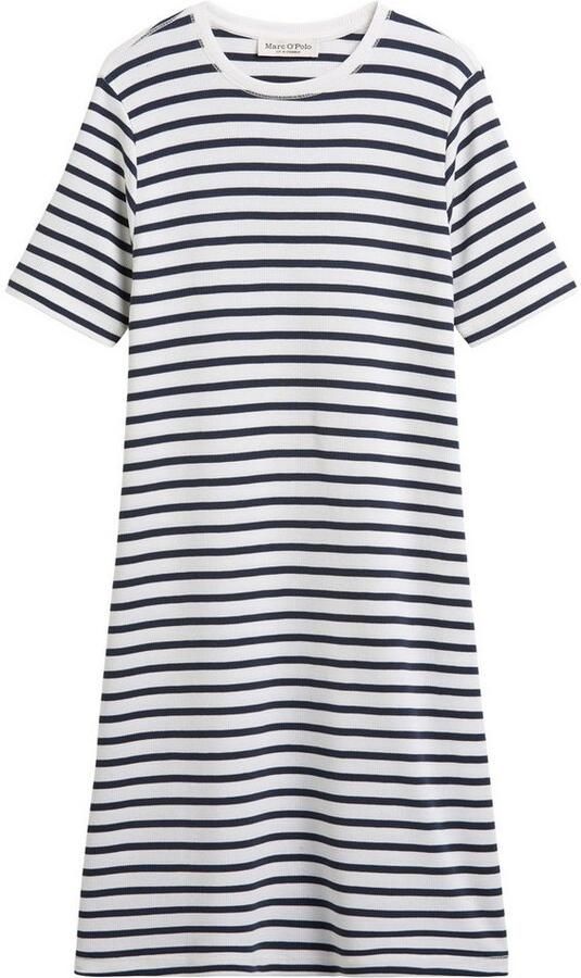 Marc O'Polo Jerseyjurk gestreept met structuur zonder sluiting - Foto 2