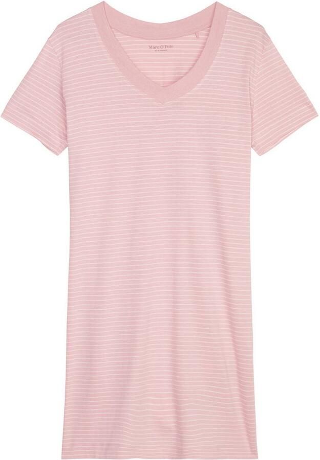 Marc O'Polo Regular fit nachthemd van puur katoen - Foto 3