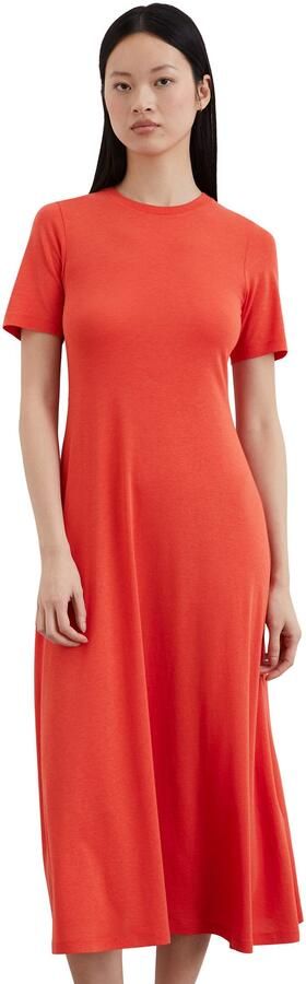 Marc O'Polo Jurk in a-lijn in uitlopend model - Foto 4