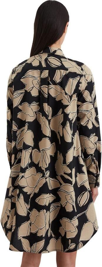 Marc O'Polo Jurk met overhemdkraag heeft een betoverende vrouwelijke all-over print - Foto 3