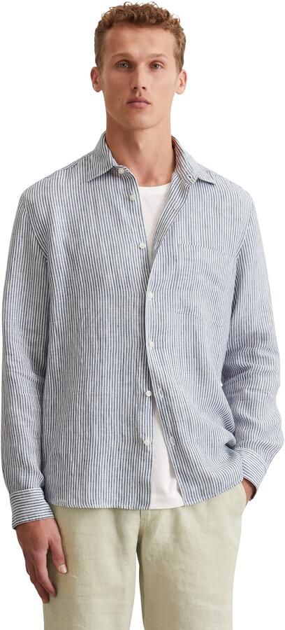 Marc O'Polo Regular fit overhemd van puur linnen - Foto 4