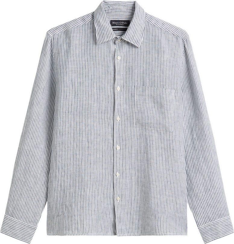 Marc O'Polo Regular fit overhemd van puur linnen