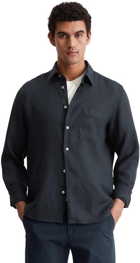 Marc O'Polo Regular fit vrijetijdsoverhemd van puur linnen - Foto 7