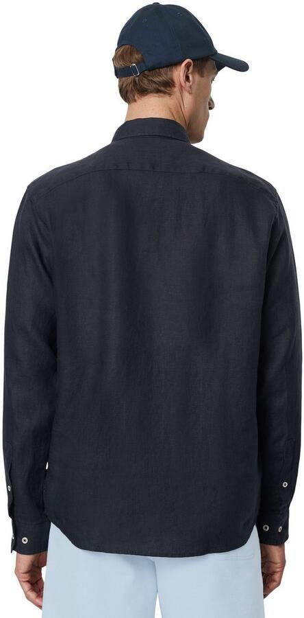 Marc O'Polo Regular fit vrijetijdsoverhemd van puur linnen - Foto 4