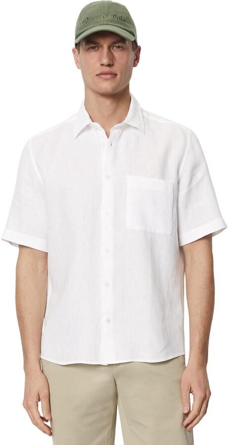 Marc O'Polo Regular fit vrijetijdsoverhemd van puur linnen - Foto 7