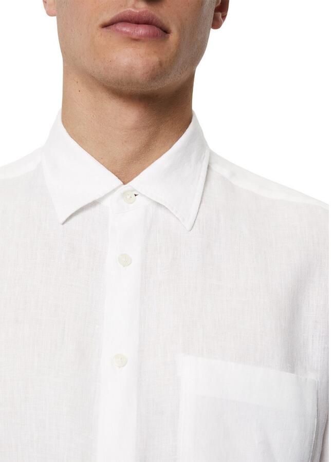 Marc O'Polo Regular fit vrijetijdsoverhemd van puur linnen - Foto 3