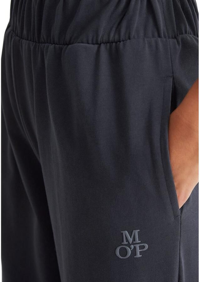 Marc O'Polo Loungebroek Heavy Jersey-Woven praktische insteekzakken opgestikte achterzak