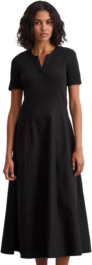 Marc O'Polo Maxi-jurk geribbelde top ritssluiting aan de zijkant naadloos - Foto 5