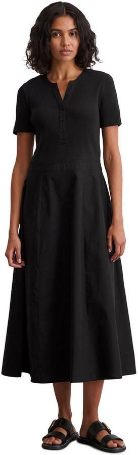 Marc O'Polo Maxi-jurk geribbelde top ritssluiting aan de zijkant naadloos - Foto 4