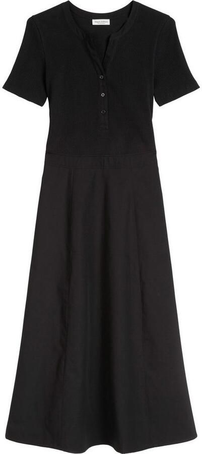 Marc O'Polo Maxi-jurk geribbelde top ritssluiting aan de zijkant naadloos - Foto 2