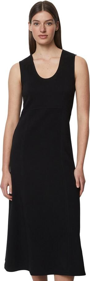 Marc O'Polo Midi-jurk met vrouwelijke ronde halslijn - Foto 4