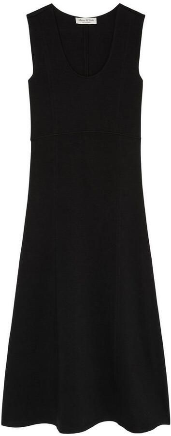 Marc O'Polo Midi-jurk met vrouwelijke ronde halslijn - Foto 2