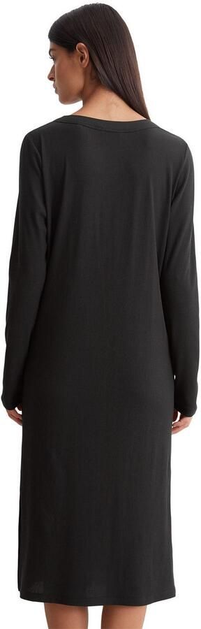 Marc O'Polo Nachthemd Minimal Hybrid met hoge zijnaad-splitten - Foto 4