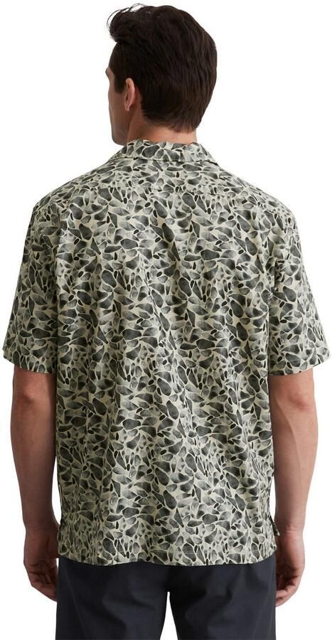 Marc O'Polo Regular fit vrijetijdsoverhemd van een mix van linnen en katoen - Foto 3