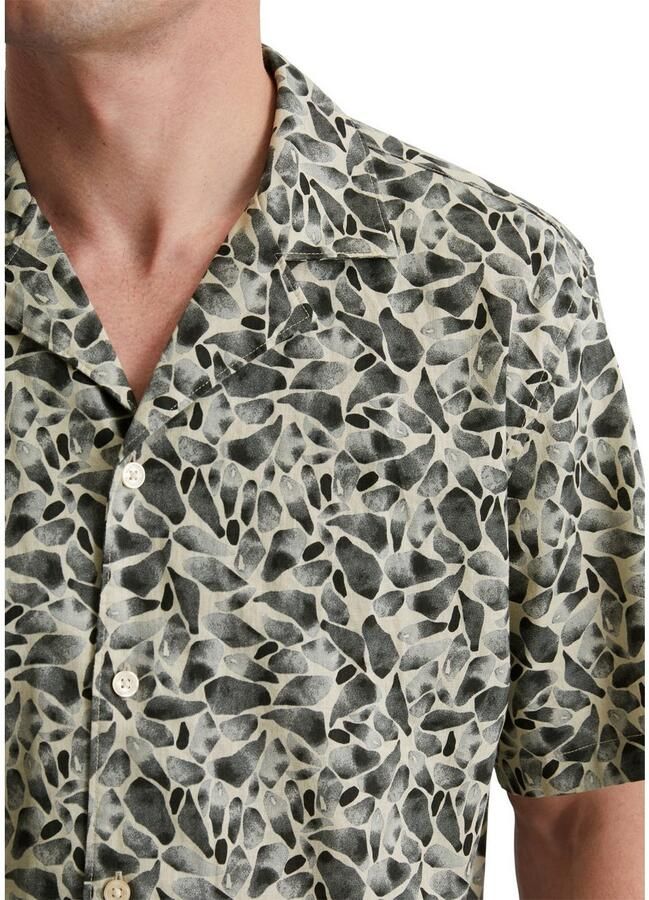 Marc O'Polo Regular fit vrijetijdsoverhemd van een mix van linnen en katoen - Foto 2
