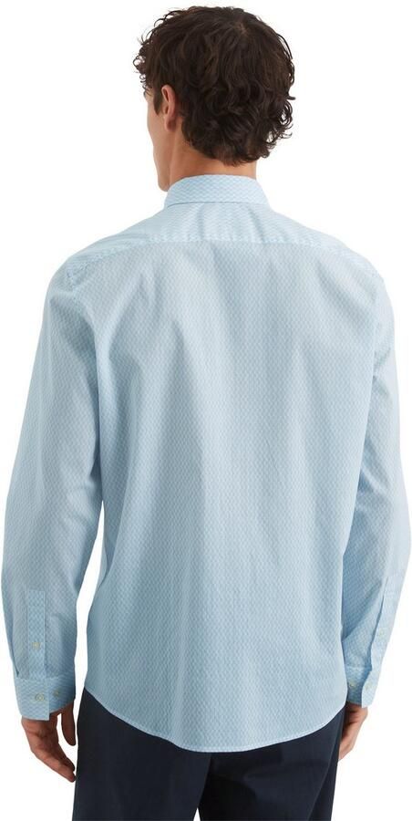 Marc O'Polo Overhemd met lange mouwen Fijne allover-print ontmoet hoogwaardige comfort - Foto 3