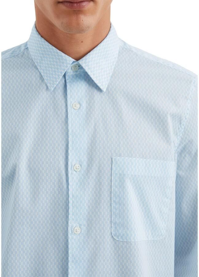 Marc O'Polo Overhemd met lange mouwen Fijne allover-print ontmoet hoogwaardige comfort - Foto 2