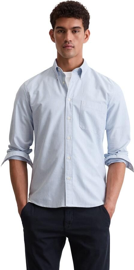 Marc O'Polo Regular fit vrijetijdsoverhemd van puur katoen - Foto 5