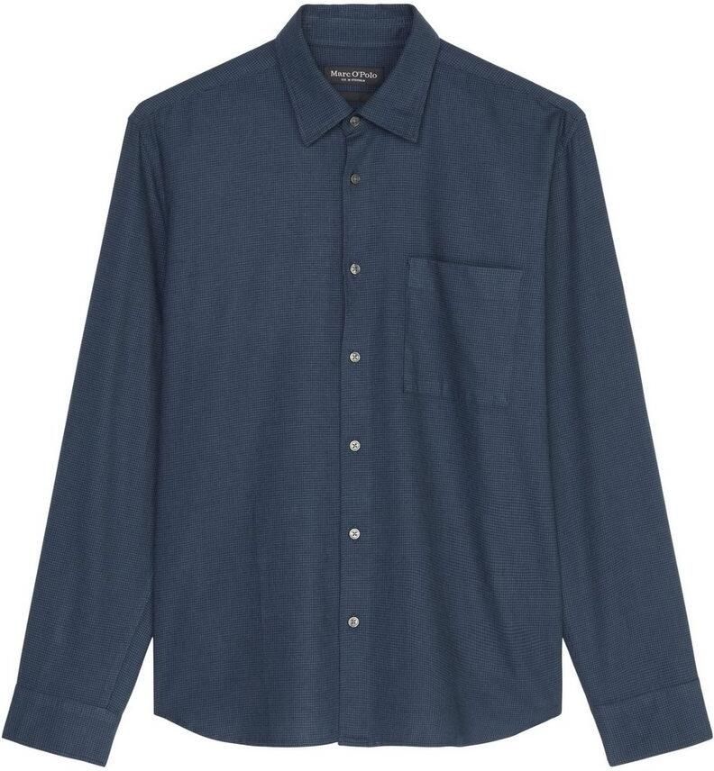 Marc O'Polo Overhemd met lange mouwen In zacht licht flanel-kwaliteit - Foto 4