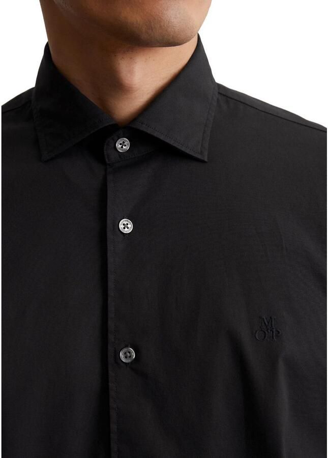 Marc O'Polo Overhemd met lange mouwen lichaamsnahe vorm - Foto 2