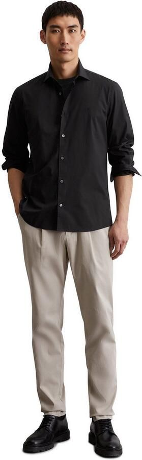 Marc O'Polo Overhemd met lange mouwen lichaamsnahe vorm - Foto 4