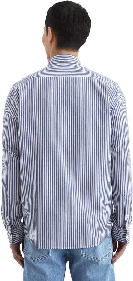 Marc O'Polo Overhemd met lange mouwen met een fijne structuur - Foto 3