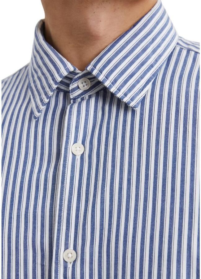 Marc O'Polo Overhemd met lange mouwen met een fijne structuur - Foto 2