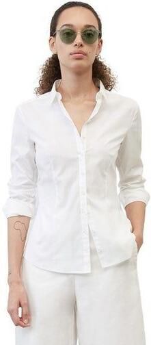 Marc O'Polo Long-sleeved blouse Wit Dames - Foto 4
