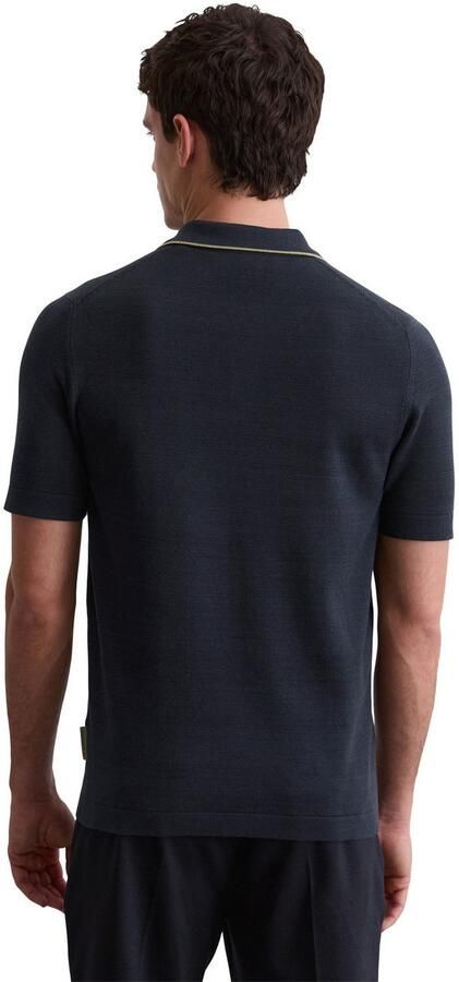 Marc O'Polo Poloshirt DFB Travel Collection van breisel van puur biologisch katoen regular fit - Foto 3