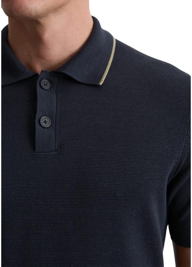 Marc O'Polo Poloshirt DFB Travel Collection van breisel van puur biologisch katoen regular fit - Foto 2