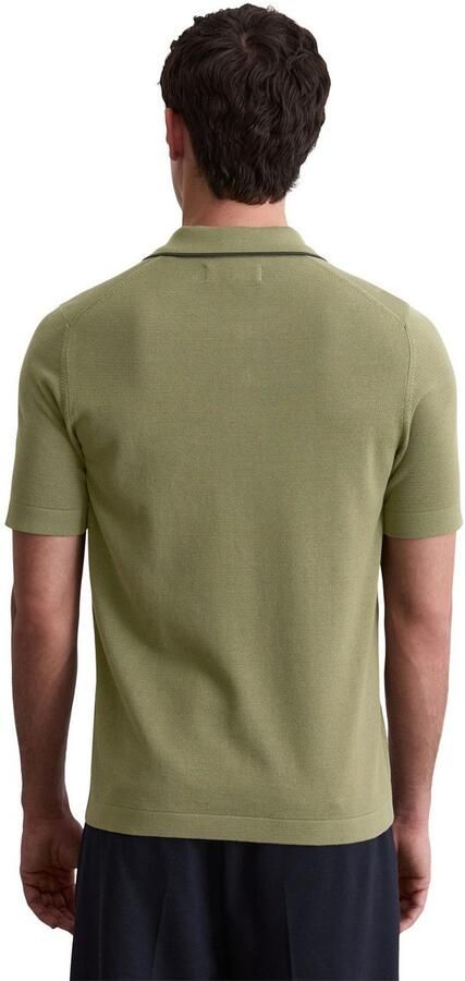 Marc O'Polo Poloshirt DFB Travel Collection van breisel van puur biologisch katoen regular fit - Foto 3