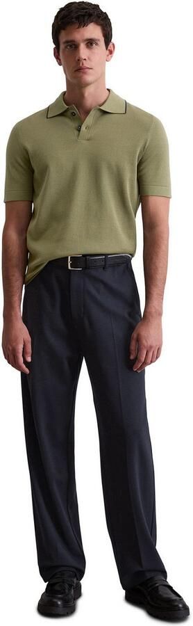 Marc O'Polo Poloshirt DFB Travel Collection van breisel van puur biologisch katoen regular fit - Foto 4