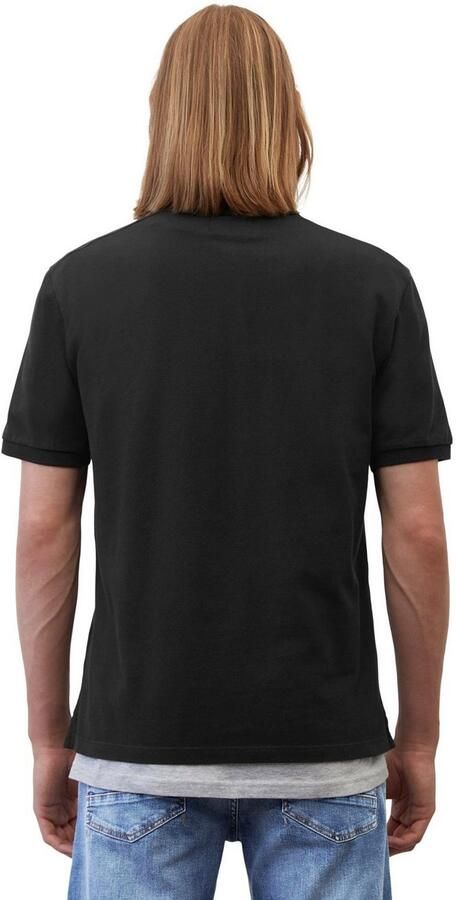 Marc O'Polo Poloshirt in fijn gestructureerde look - Foto 3
