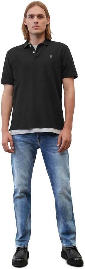 Marc O'Polo Poloshirt in fijn gestructureerde look - Foto 4