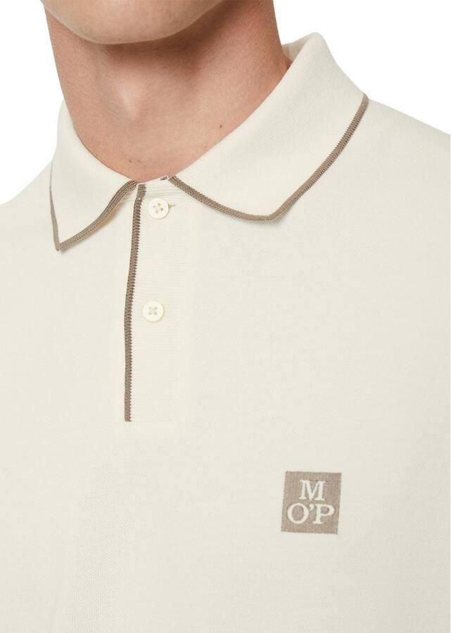 Marc O'Polo Piqué regular polo shirt White Heren - Foto 2