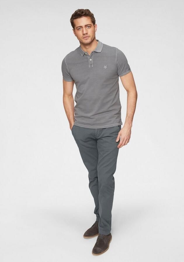 Marc O'Polo Poloshirt met een stijlvol logoborduursel - Foto 4