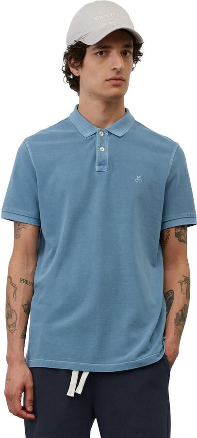 Marc O'Polo Poloshirt met een stijlvol logoborduursel - Foto 4