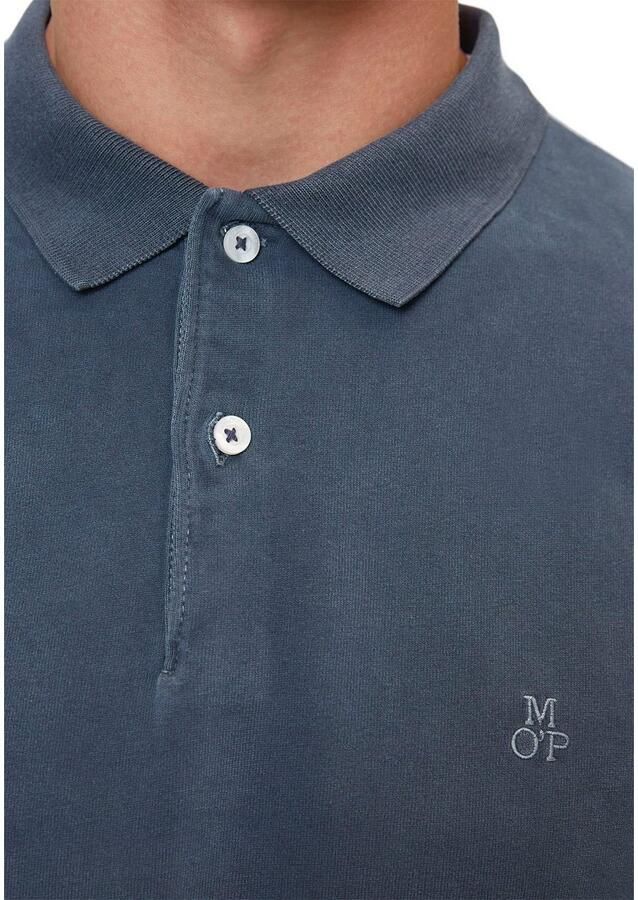 Marc O'Polo shirt met lange mouwen in een reguliere pasvorm Blue Heren