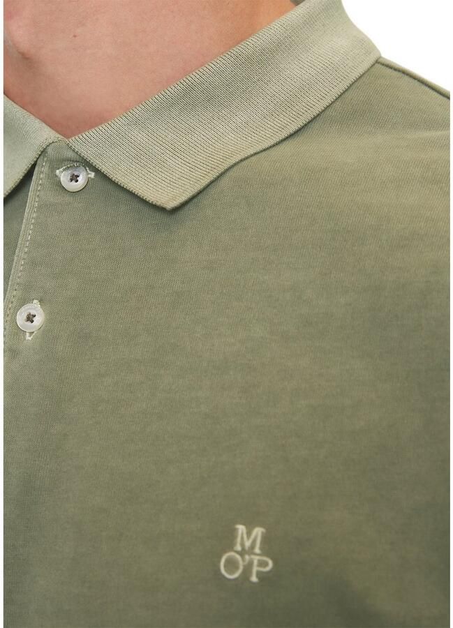 Marc O'Polo Poloshirt met lange mouwen in washed-look - Foto 2