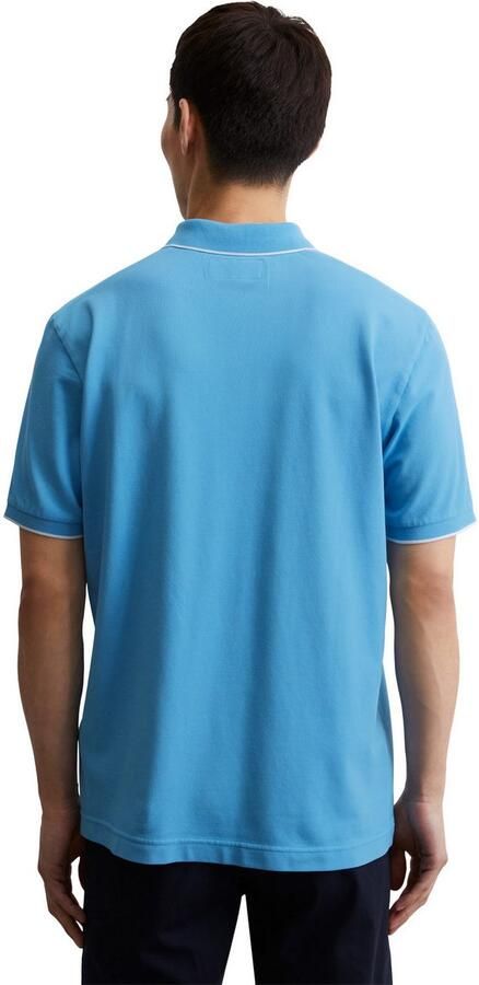 Marc O'Polo Poloshirt van piqué regular fit contrasterende details - Foto 3