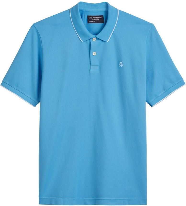 Marc O'Polo Poloshirt van piqué regular fit contrasterende details